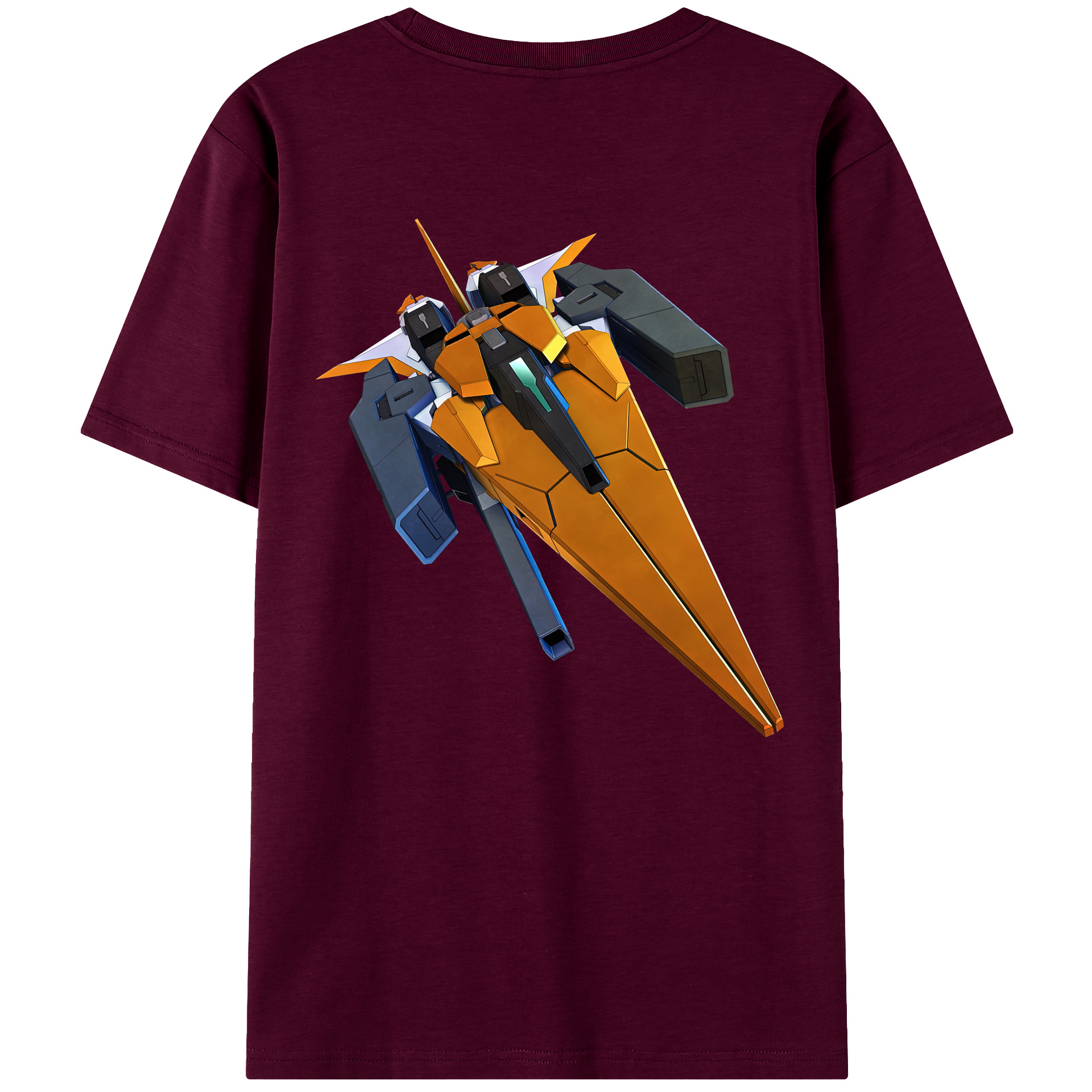 （画像用） 機動戦士ガンダム Mobile Suit Gundam レディース半袖Tシャツ(バックプリント)